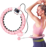 Smart LED Fat Burning Weighted Hula Hoop